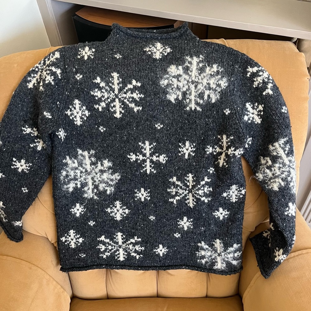 Vintage Jones New York Snowflake Sweater